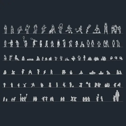 Библиотека блоков AutoCAD | Более 10000 DWG 2D