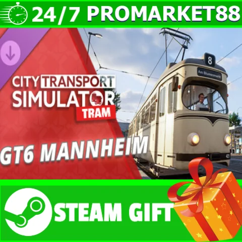 ️City Transport Simulator - Tram DLC: GT6 STEAM GIFT
