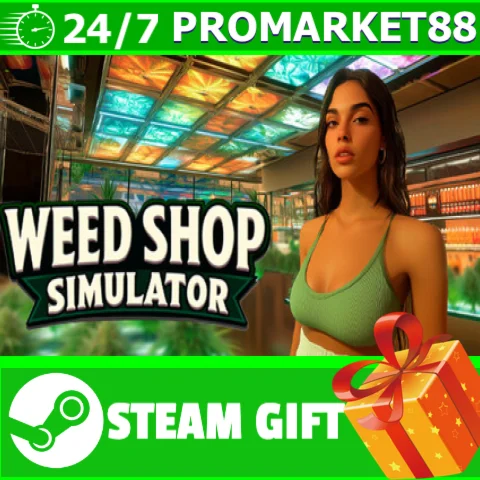 ️ВСЕ СТРАНЫ+РОССИЯ WEED SHOP SIMULATOR STEAM GIFT