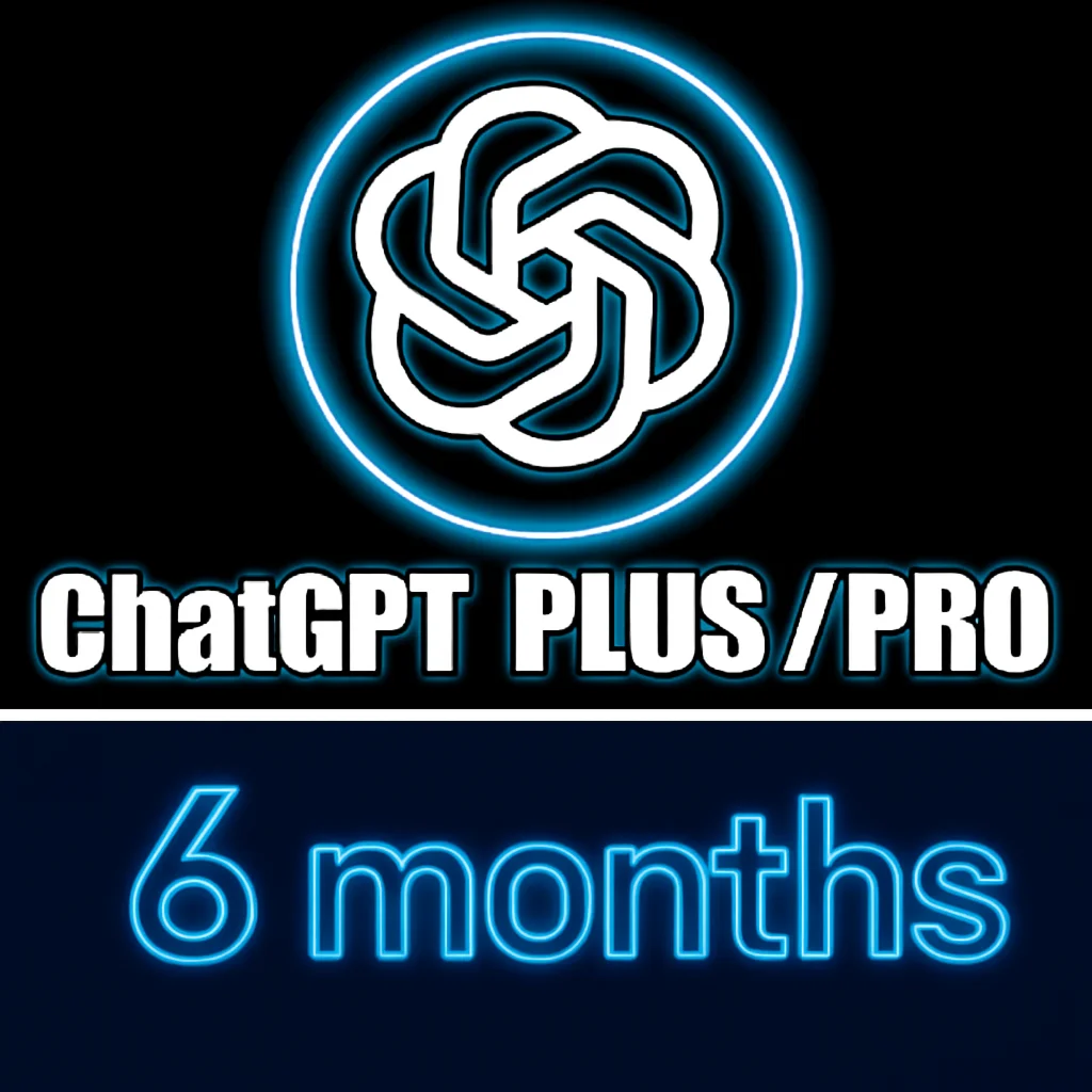ChatGPT PLUS 6 месяц 89$ 5 × Sora × БЕЗ ВХОДА × БЕЗ ко