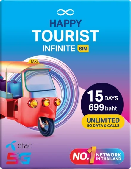 15 days All UNLIMITED eSIM Thailand DTAC INFINITE 699