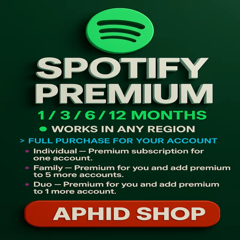 SPOTIFY PREMIUM — 1 МЕСЯЦ РУ + МИР 🌍🎧
