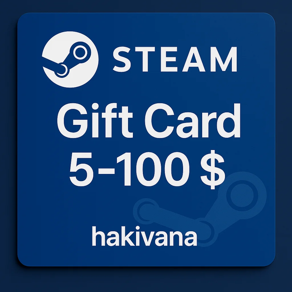 🔥 Steam Gift Card - подарочная карта USA 10-100 долл.