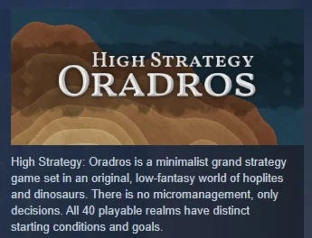 High Strategy: Oradros АВТОДОСТАВКА STEAM GIFT РОССИЯ