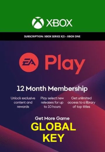 XBOX EA PLAY - 12 месяцев Код Ключ GLOBAL