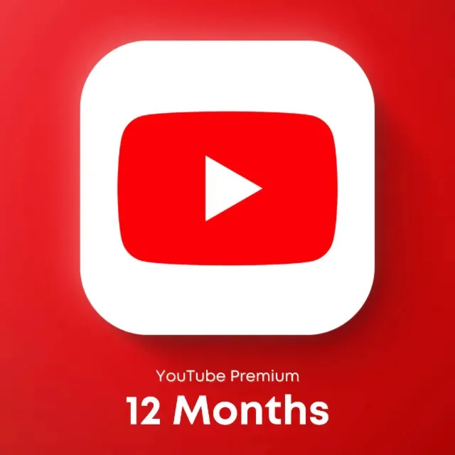 🔴 YOUTUBE PREMIUM | 🟩 12 MONTHS INDIVIDUAL