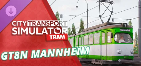 City Transport Simulator - Tram DLC: GT8N Mannheim RU
