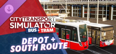 City Transport Map DLC: Bus & Tram Depot + South-Route