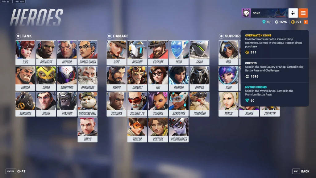 Unique Overwatch Account with lot's of Item's