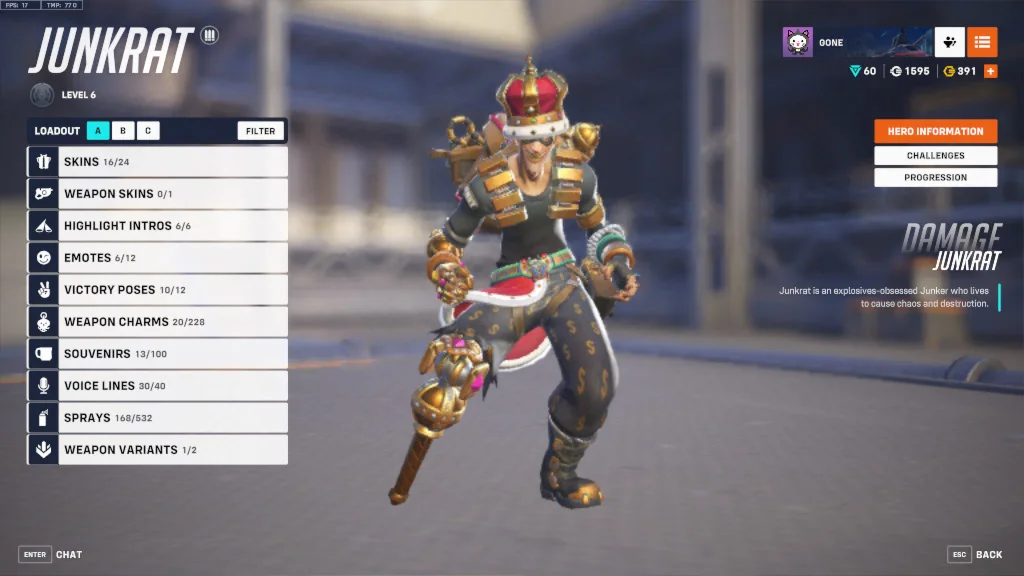 Unique Overwatch Account with lot's of Item's