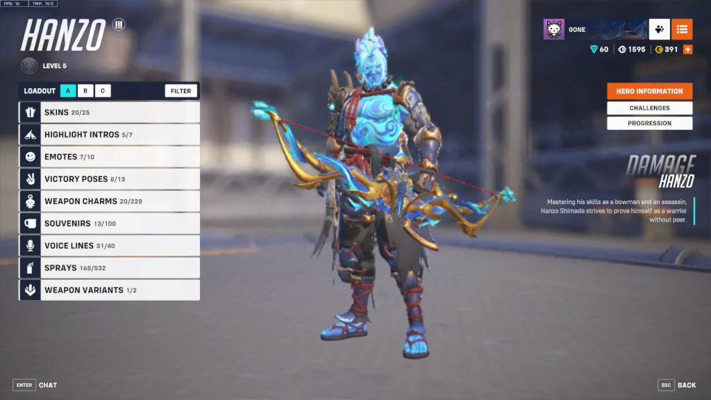 Unique Overwatch Account with lot's of Item's
