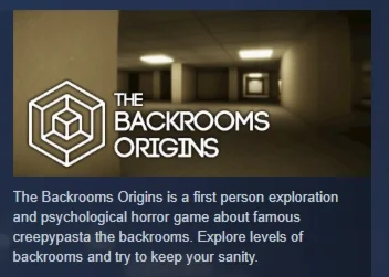 The Backrooms Origins АВТОДОСТАВКА STEAM GIFT РОССИЯ
