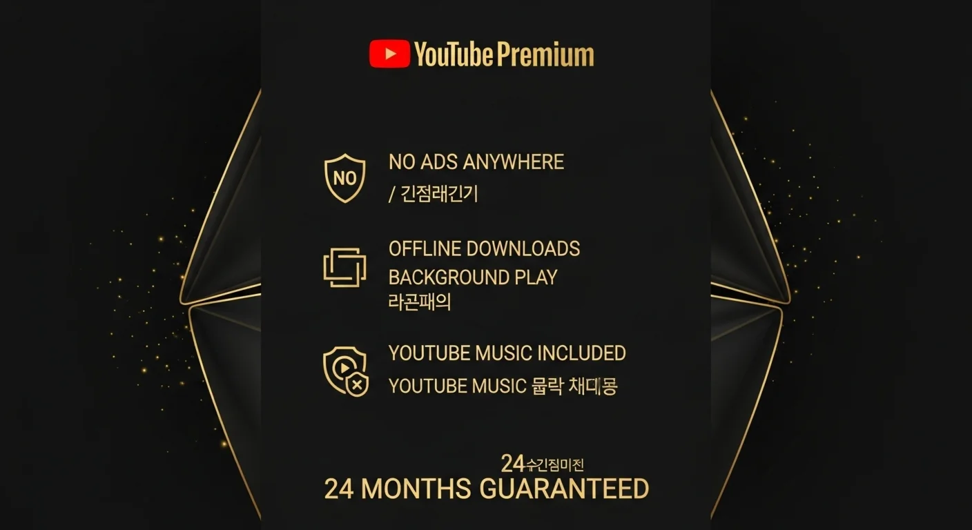 12-MONTH YOUTUBE PREMIUM + MUSIC | BEST VALUE | GLOBAL