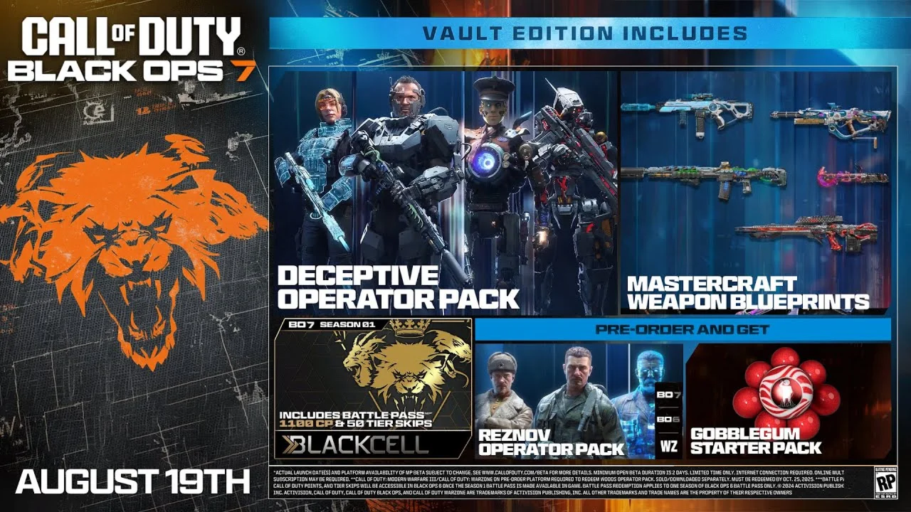 Call of Duty®: Black Ops 7 - Vault Edit battle.net gift