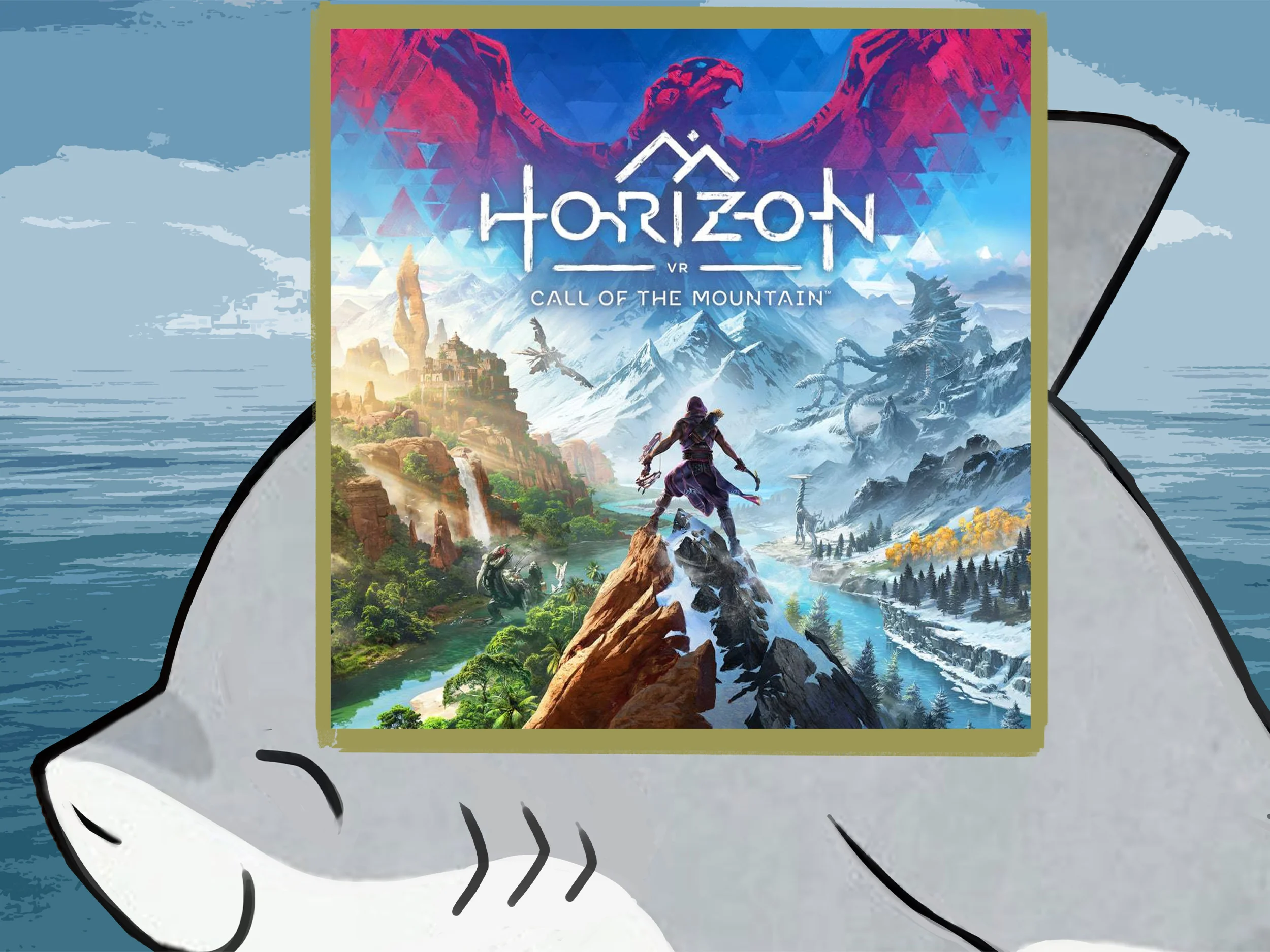 Horizon Call of the Mountain Ha PS5 VR2 п2 п3