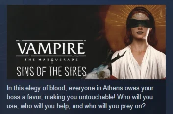 Vampire: The Masquerade Sins of the Sires STEAM РОССИЯ