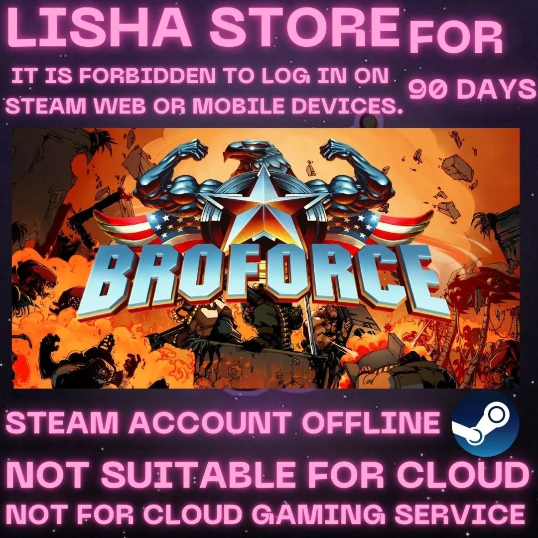 Broforce Стим Оффлайн на 90 дней