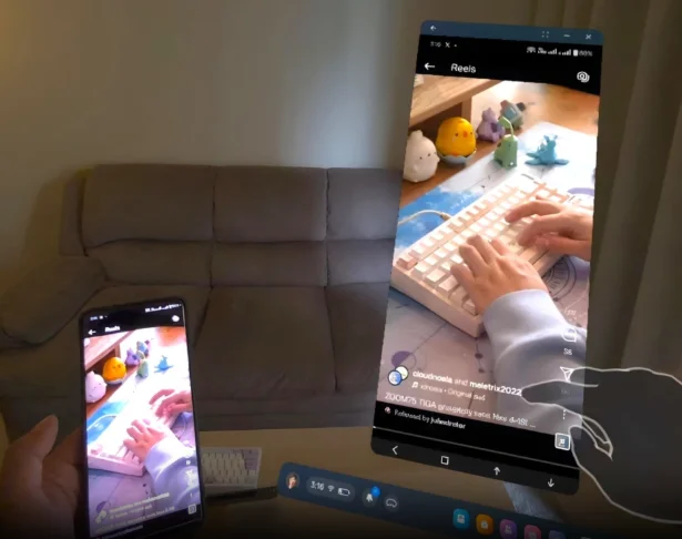 Spatial Phone : Mirror & Control для oculus quest 2 3s