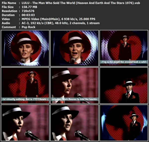 LULU - The Man Who Sold The World