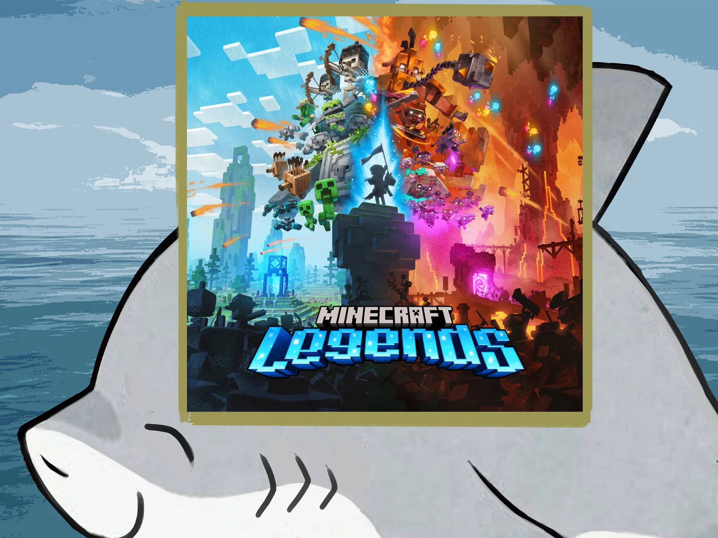 Minecraft Legends on PS4 and PS5 п2 п3