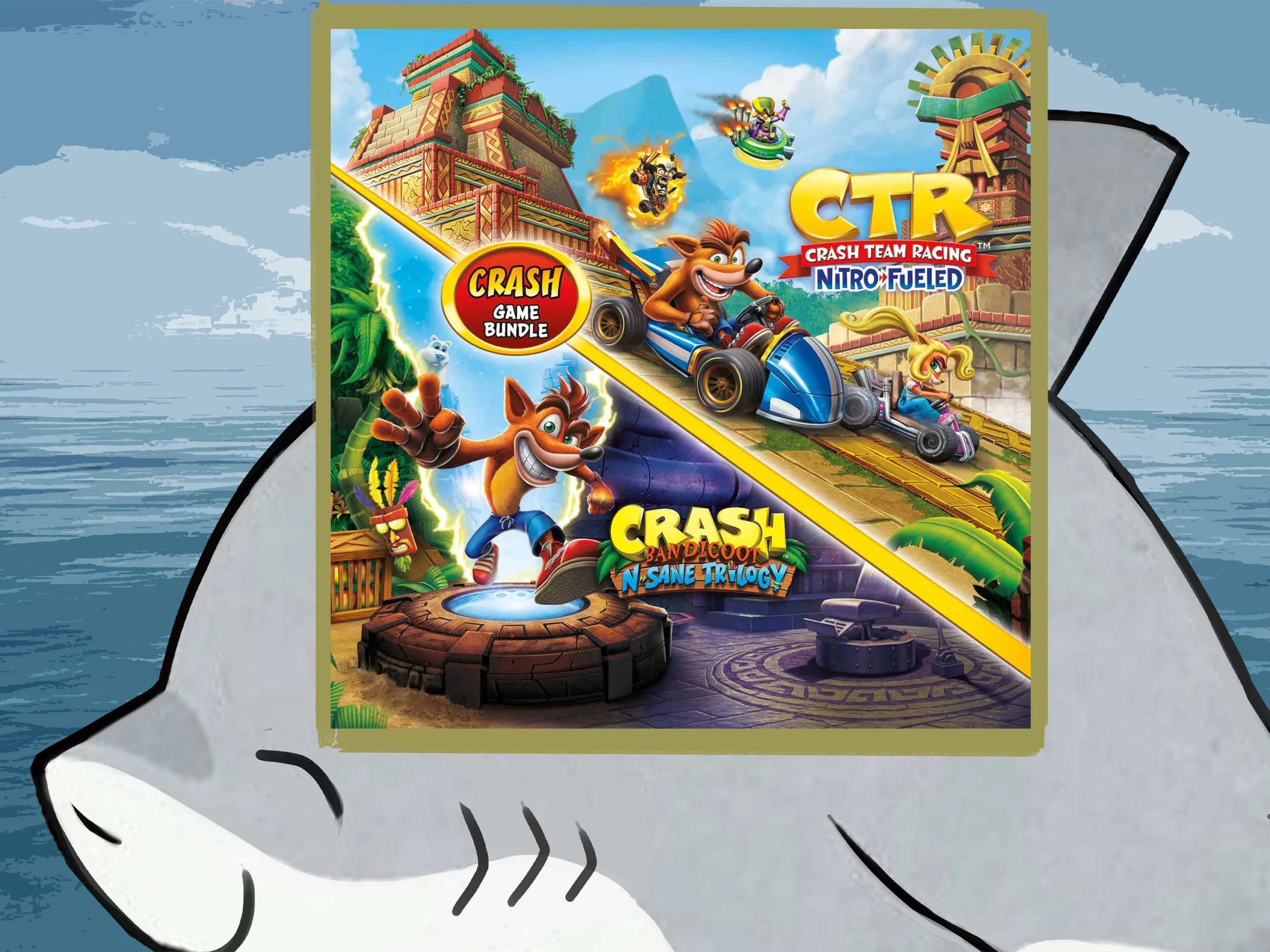 N. Sane Trilogy + CTR Nitro-Fueled on PS4 and PS5 п2 п3