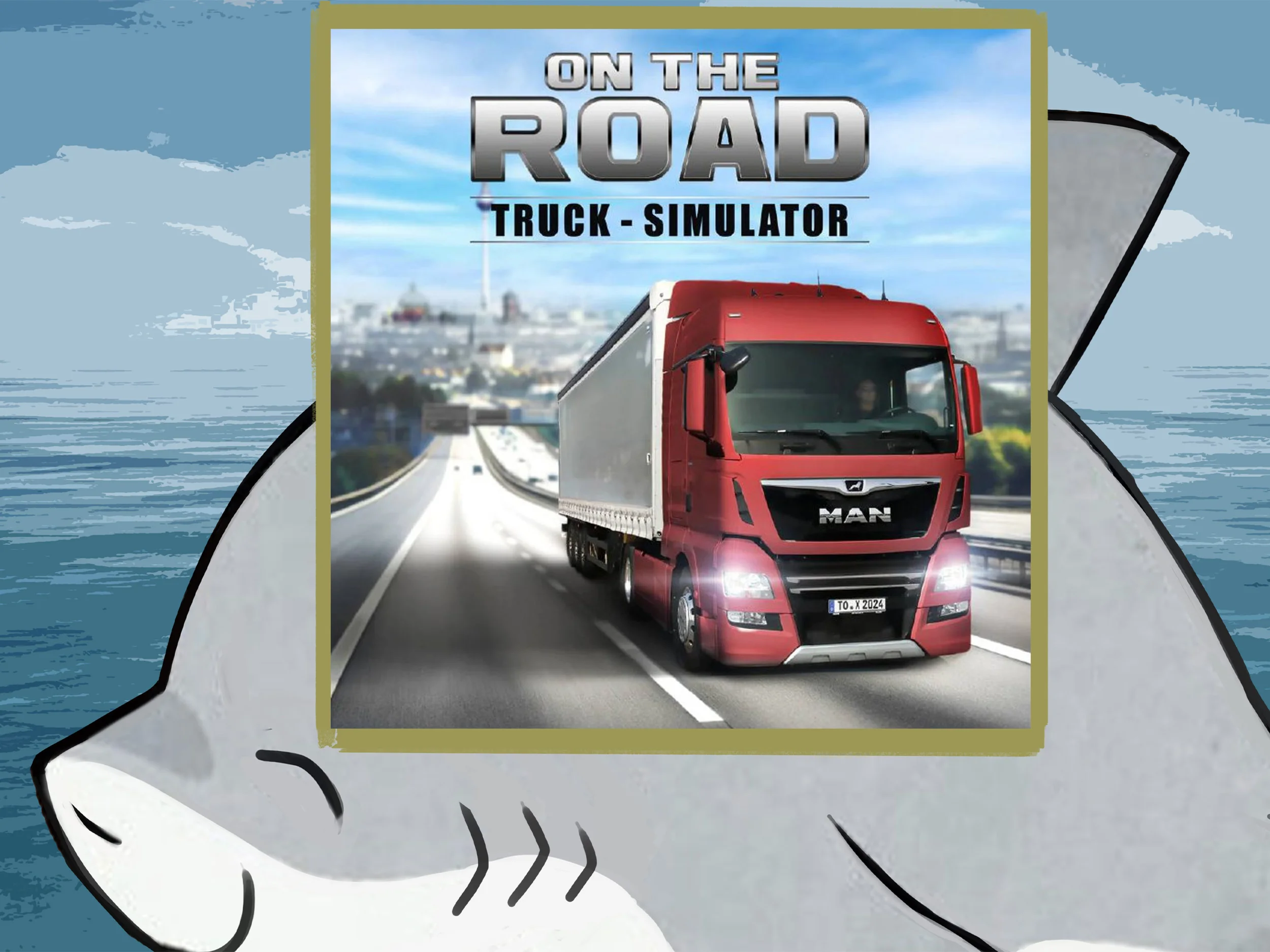 ON THE road The Truck Simulator PS4 PS5 п2 п3