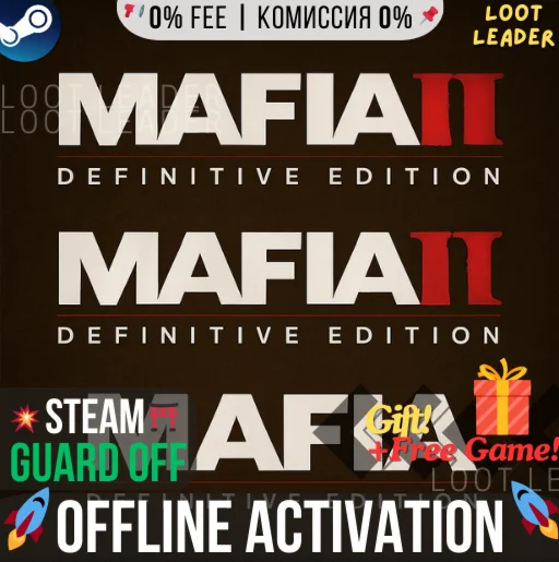 Mafia 1, 2, 3 Definitive / Steam /Offline +Gift