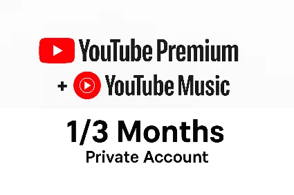 YouTube Premium + Music 1/3 Месяца | Приватный Аккаунт