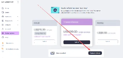 Купоны на погашение Lingvist Premium на 1 год