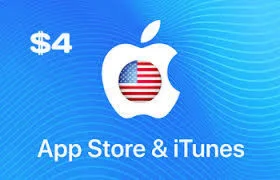 ⭐4$ iTunes USA Gift Card - Apple Store ✅ БЕЗ КОМИССИИ