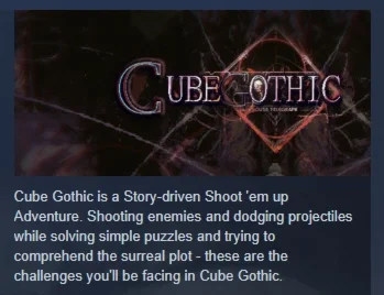 Cube Gothic АВТОДОСТАВКА STEAM GIFT РОССИЯ