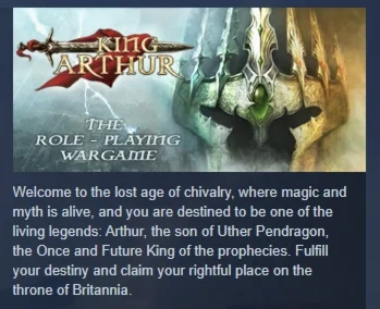 King Arthur - The Role-playing Wargame STEAM РОССИЯ