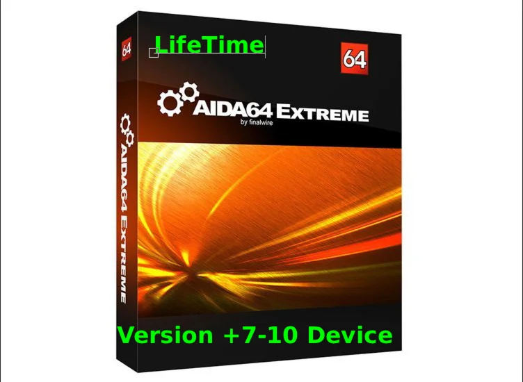 AIDA64 Extreme v 7 LifeTime License Key 10 devices