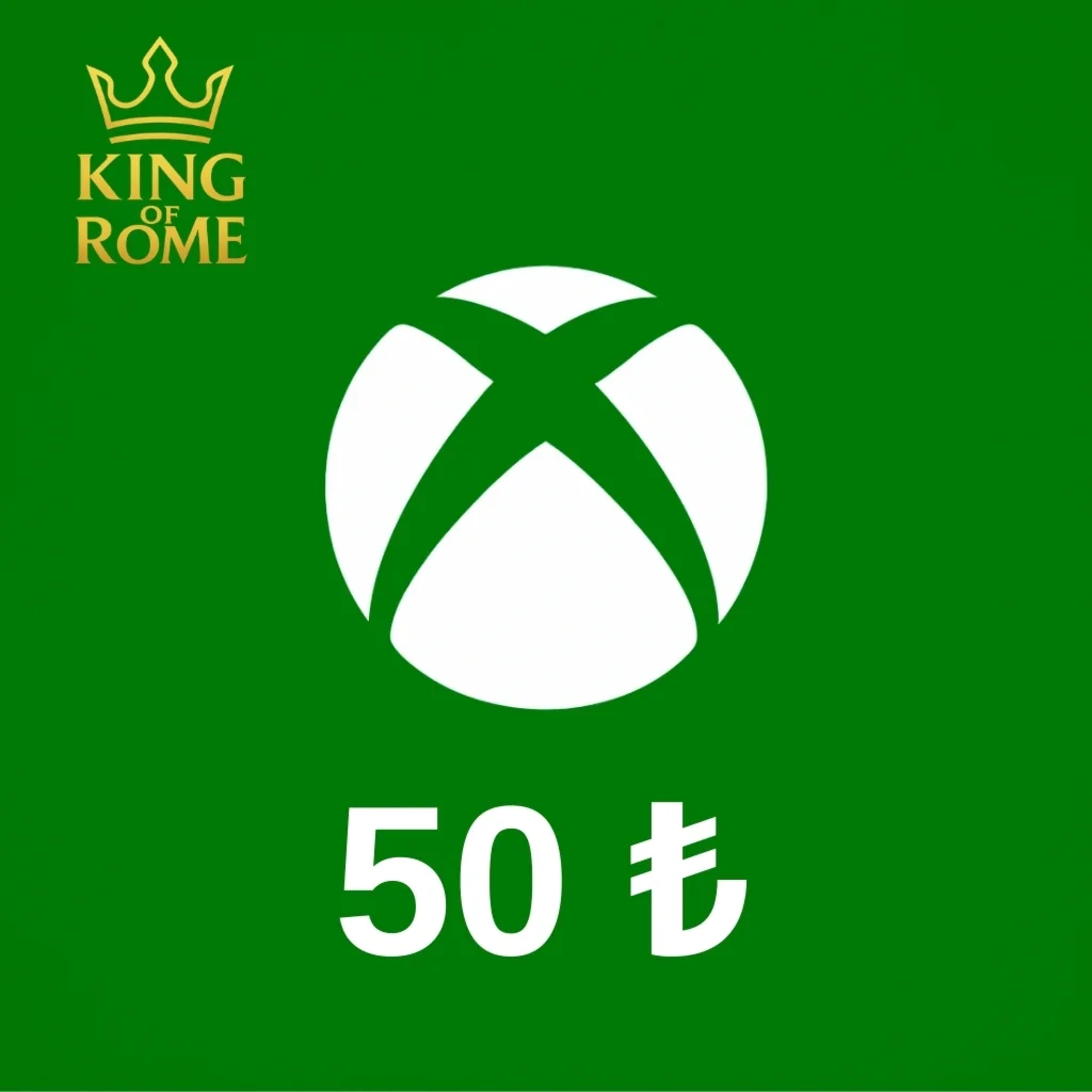 XBOX ТУРЦИЯ (50 ₺) ПОДАРОЧНАЯ КАРТА/АВТОДОСТАВКА/0% FEE