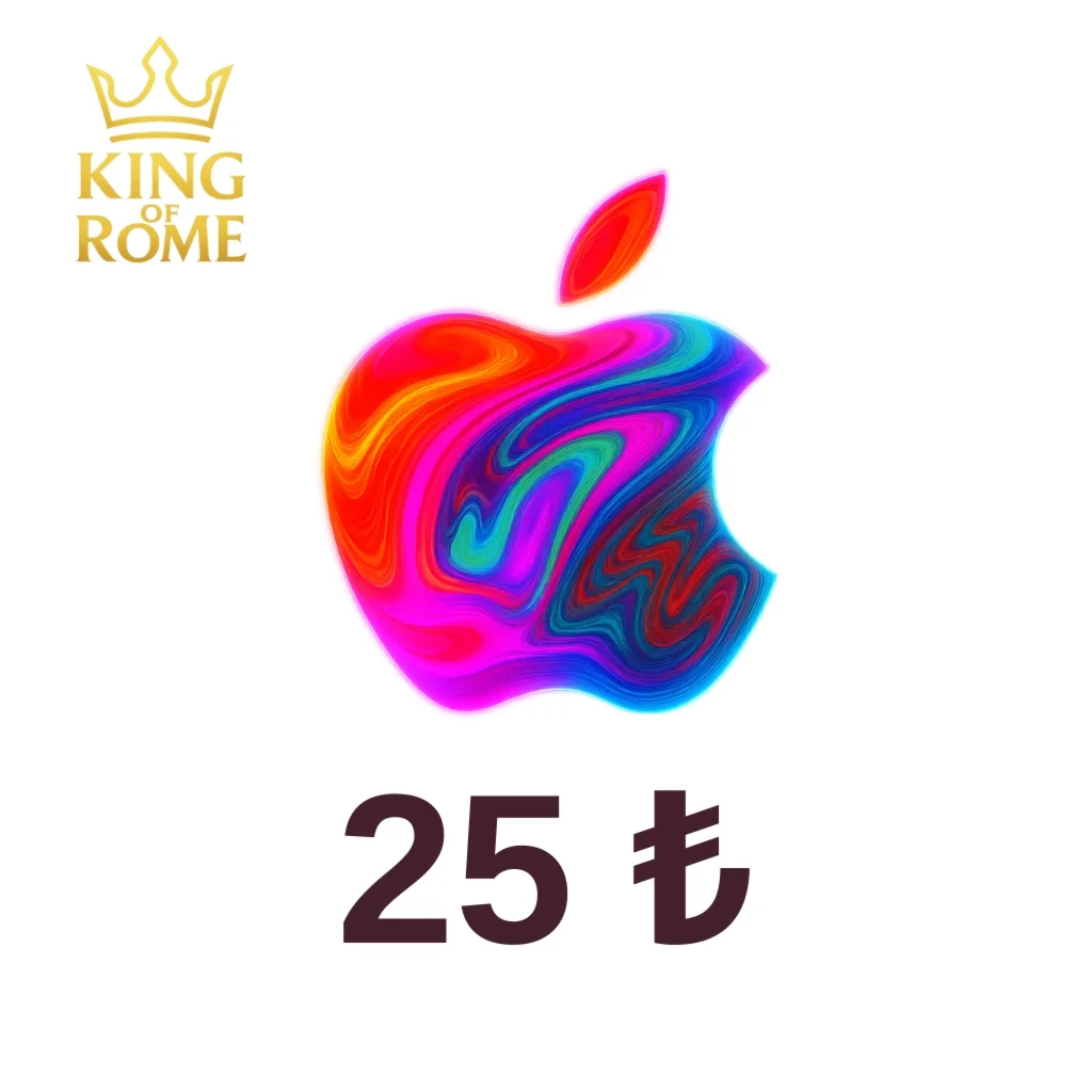 iTUNES TURKIYE (25 ₺) GIFT CARD/AUTO DELIVERY/0% FEE