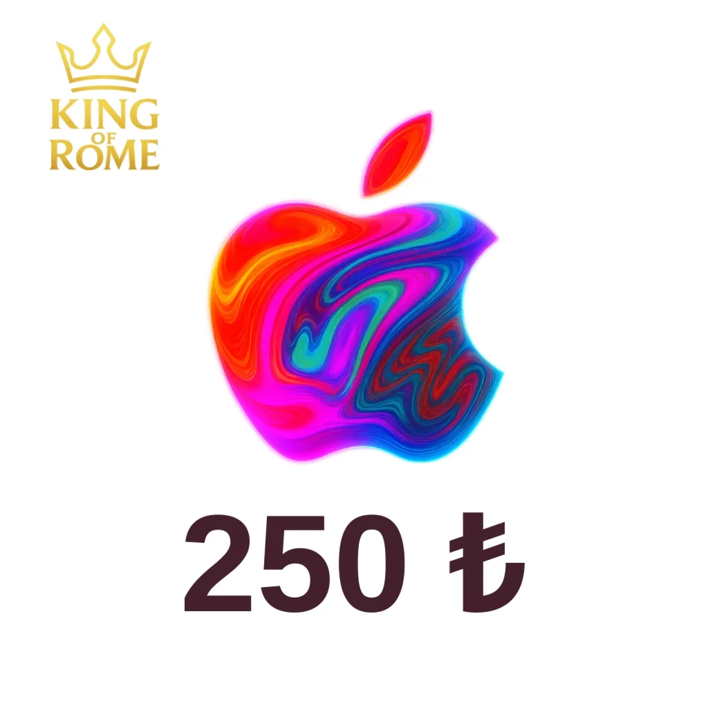 iTUNES ТУРЦИЯ (250 ₺) ПОДАРОЧНАЯ КАРТА/АВТОДОСТАВКА/0%