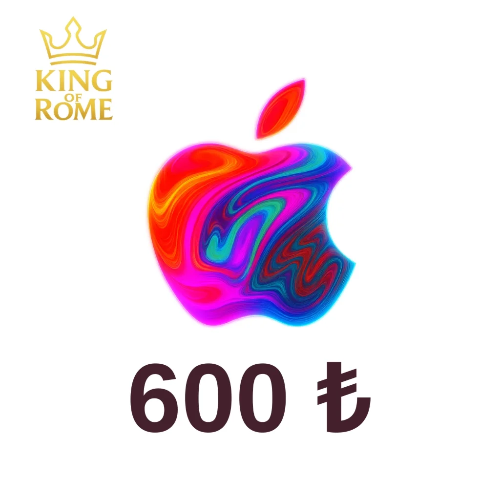 iTUNES TURKIYE (600 ₺) GIFT CARD/AUTO DELIVERY/0% FEE