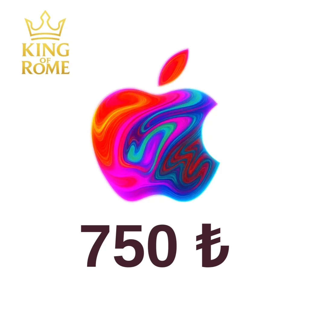 iTUNES TURKIYE (750 ₺) GIFT CARD/AUTO DELIVERY/0% FEE