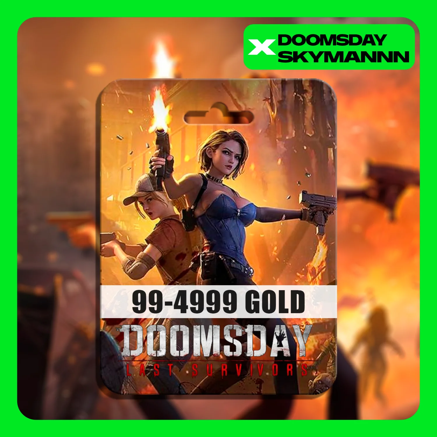 DOOMSDAY: LAST SURVIVORS | ЗОЛОТО | ПОДАРОЧНАЯ КАРТА