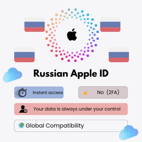 🇷🇺 Российский Apple ID | Мгновенный доступ, без 2FA