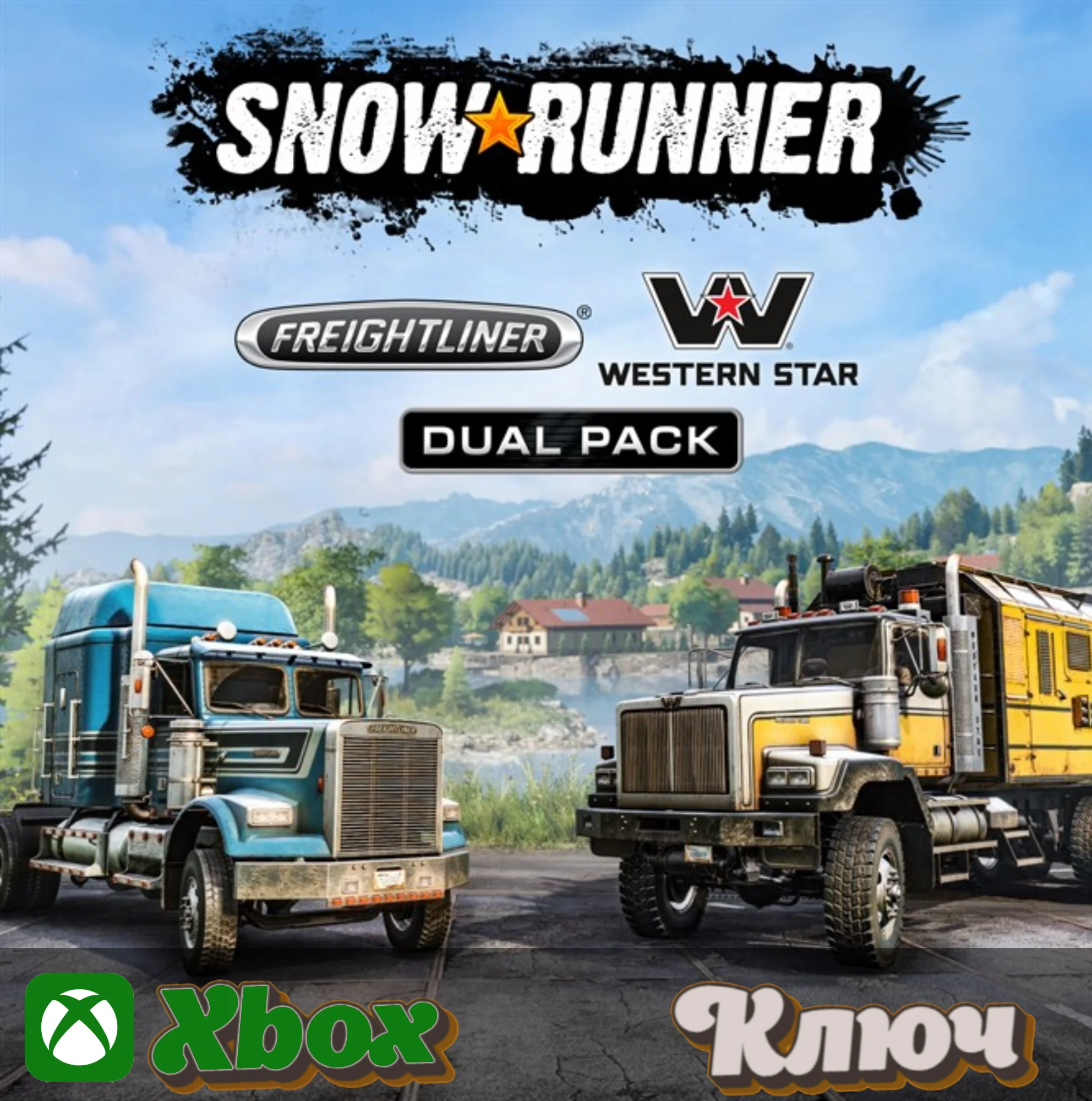  SNOWRUNNER - FREIGHTLINER & WESTERN STAR DUAL PACK