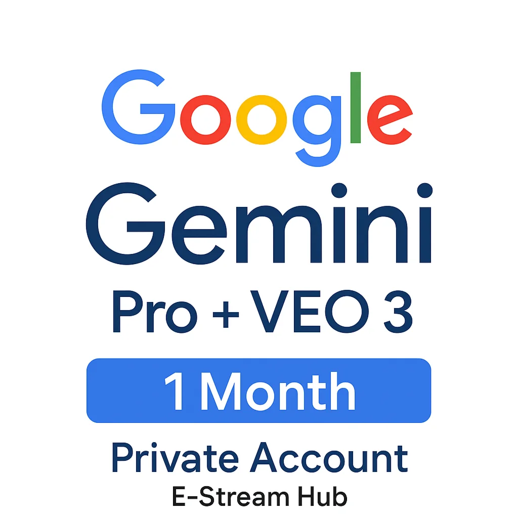 Google Gemini Pro + VEO 3 – 1 Месяц | Личный аккаунт