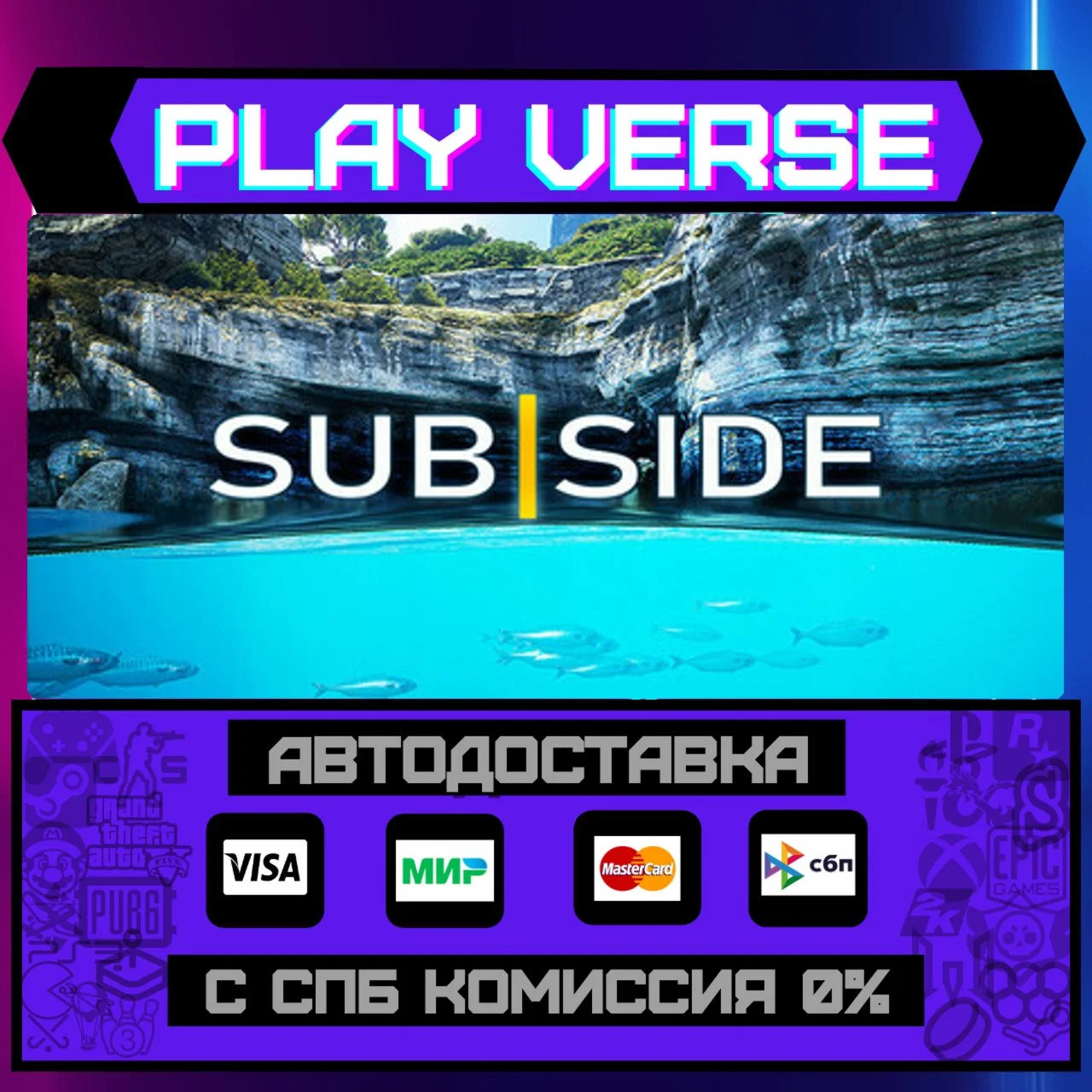SubsideАВТОВЫДАЧАSTEAM GIFT
