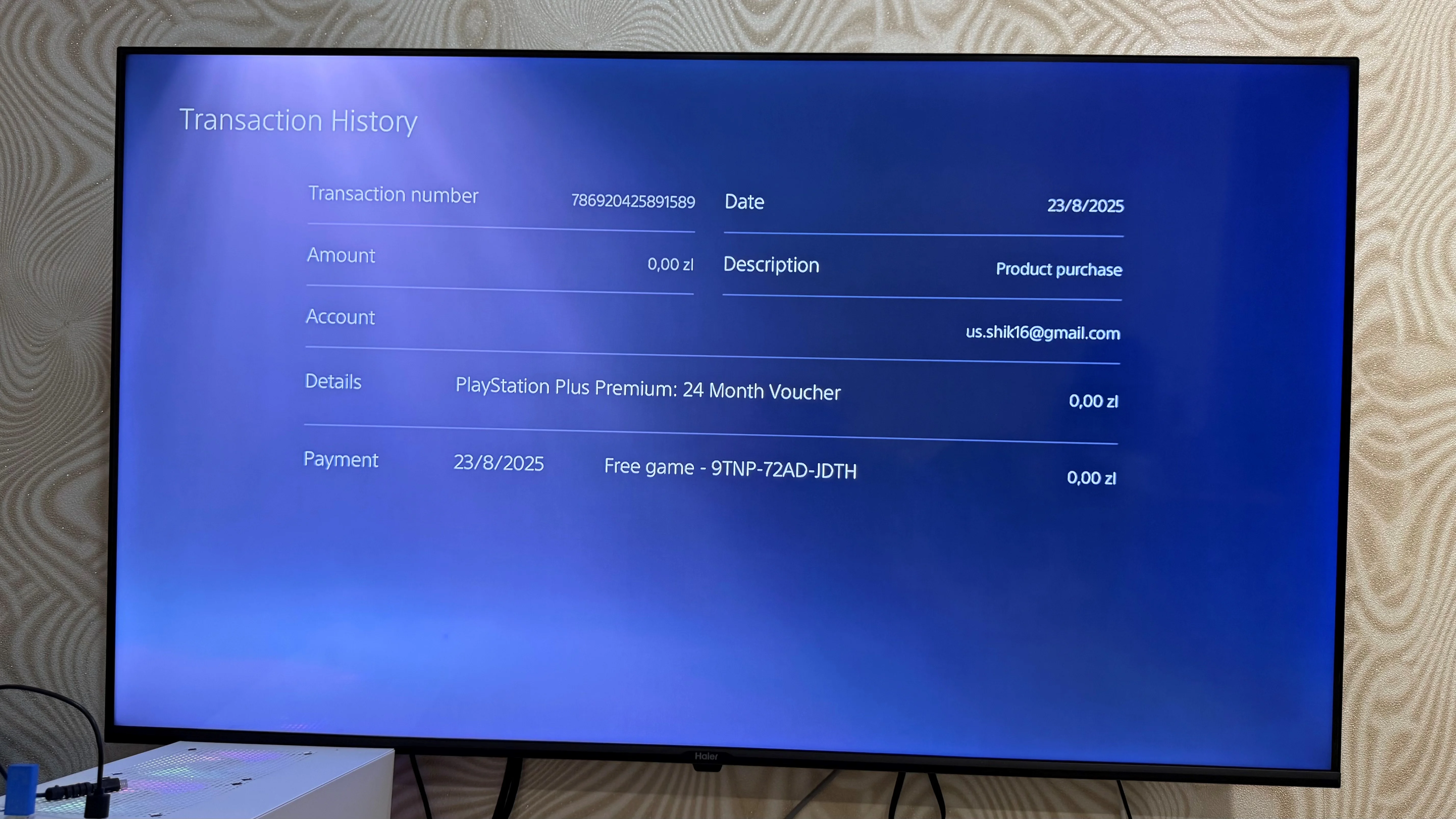 PS PLUS DELUXE/PREMIUM KEY 24 MONTHS Polska+ EUROPE