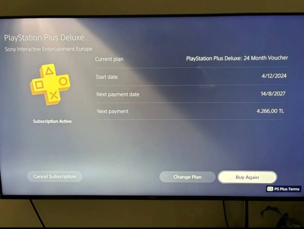 PS PLUS DELUXE/PREMIUM KEY 24 MONTHS Polska+ EUROPE