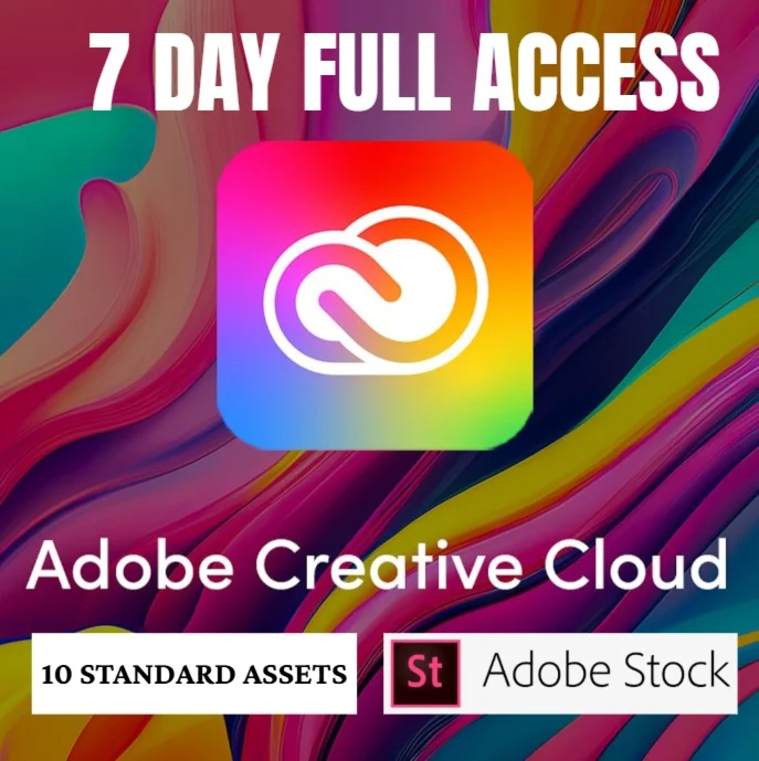 ADOBE CREATIVE CLOUD 7 ДНЕЙ НА ВАШУ ПОЧТУ