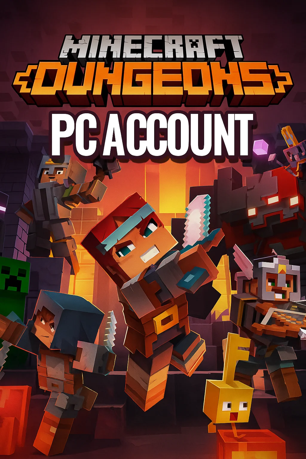 Minecraft Dungeons Full Account PC