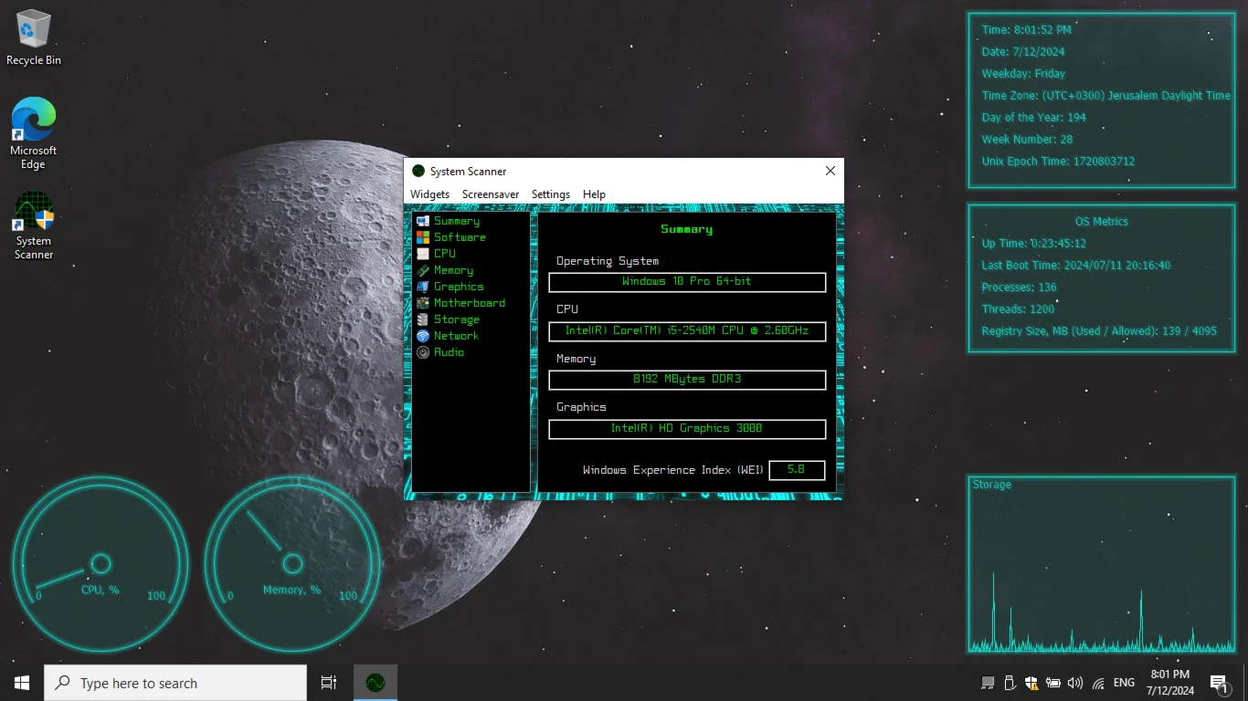 System Scanner Pro