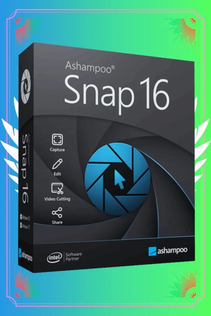 ️ Ashampoo Snap 16  Пожизненный лицензионный ключ 