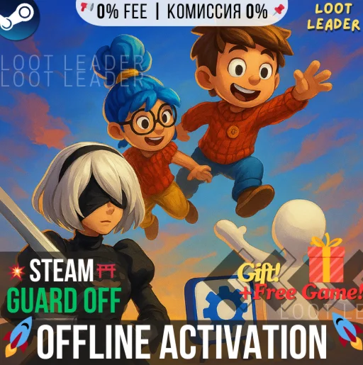 NieR:Automata,Human: Fall  +игры / Steam /Offline +Gift